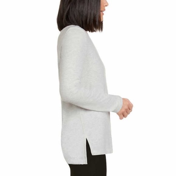 NWT MATTY M Cozy V-Neck Long Sleeve Top - Picture 2 of 5